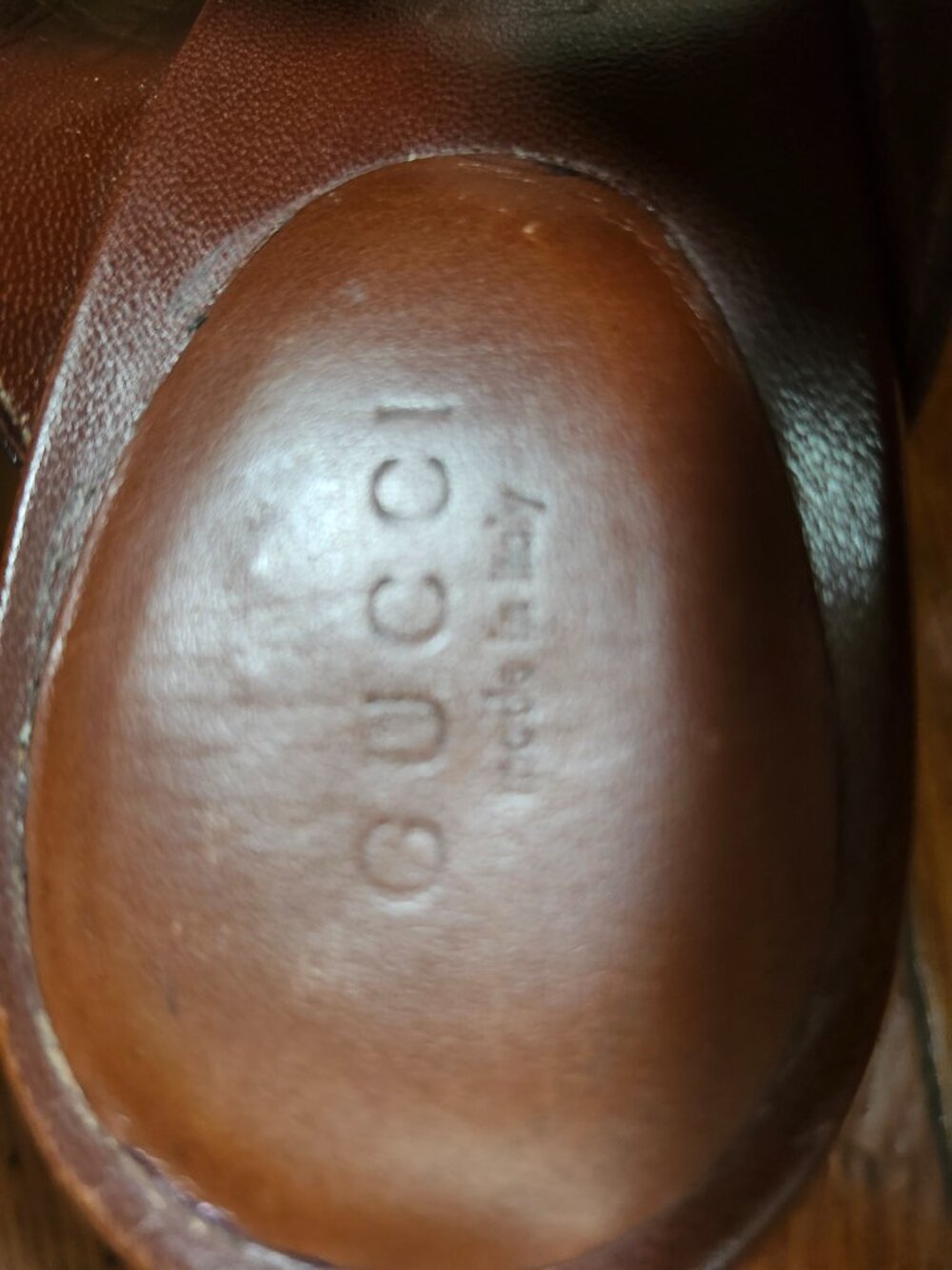 Gucci Horsebit Brown leather sandal. - Picture 5 of 6
